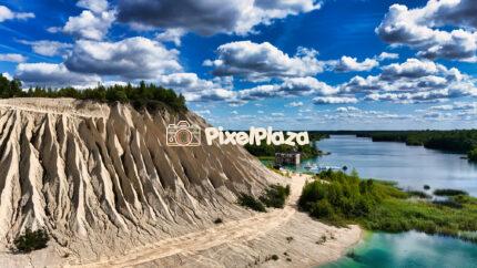Rummu Quarry: Estonia's Submerged Time Capsule - Drone Photo